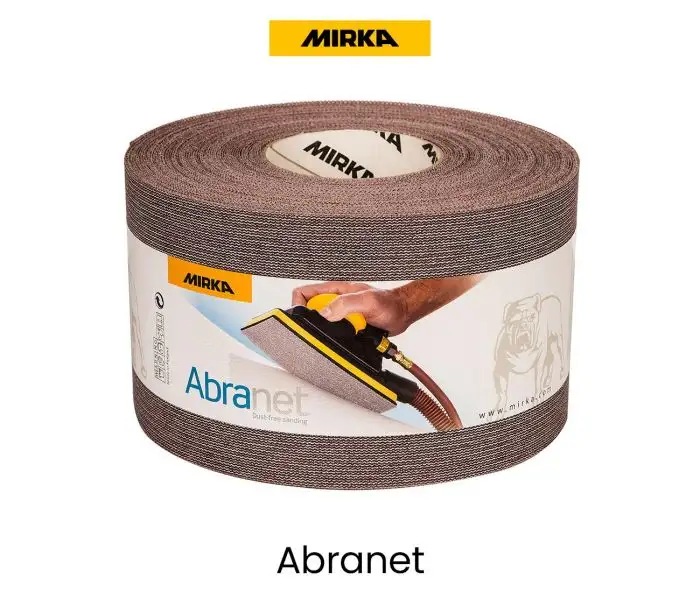 Rouleau abrasif Abranet Mirka 115mm x 25m
