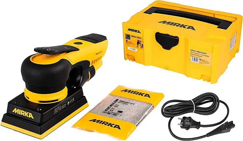 MIRKA DEOS 353CV 81X133MM PONCEUSE ORBITALE 3MM EN COFFRET