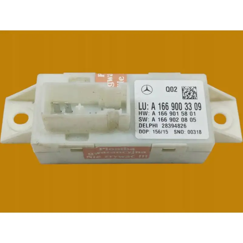 MODULE A1669003309 C117 Mercedes-benz Cla-klasa I (2013-  )