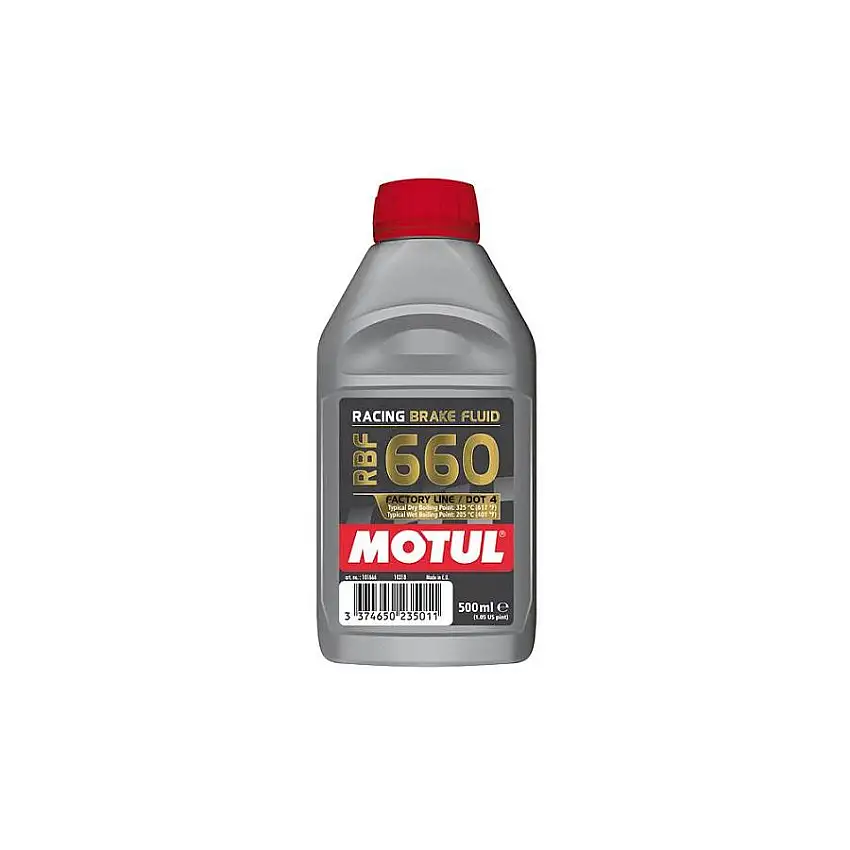 Liquide de frein MOTUL RBF 660 DOT4 non miscible 500ML