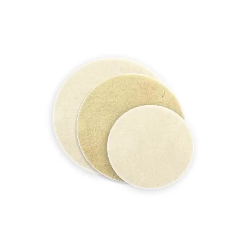 Mousse de polissage en peau de mouton dure -  ø135/5 mm - FINIXA