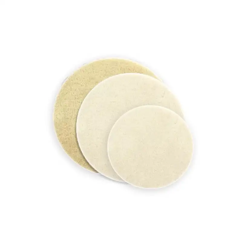 Mousse de polissage en peau de mouton dure - ø175/5 mm - FINIXA