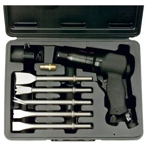 Burin pneumatique en coffret