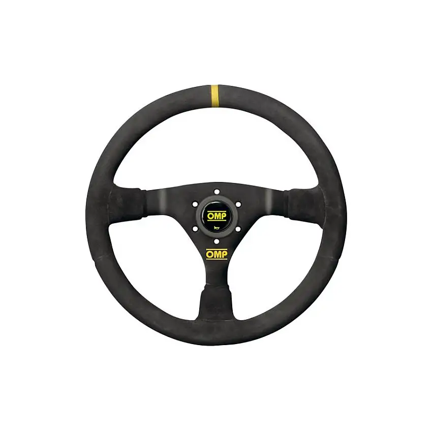 Volant OMP WRC peau retournée