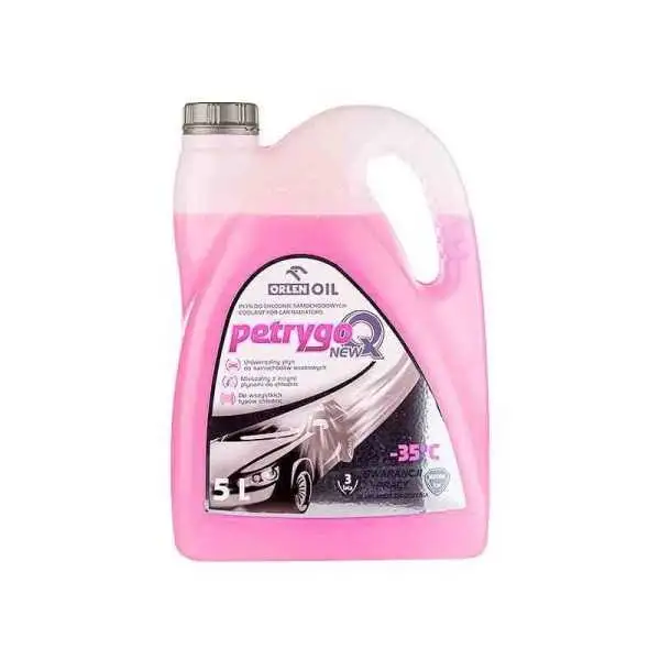 ORLEN Petrygo Q new Fluide pour radiateurs de voiture, 5L