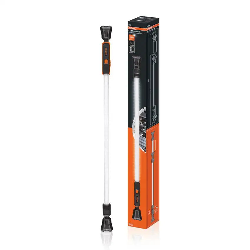 OSRAM LEDINSPECT LAMPE DE CAPOT 1200 LUMENS, RECHARGEABLE ET EXTENSIBLE