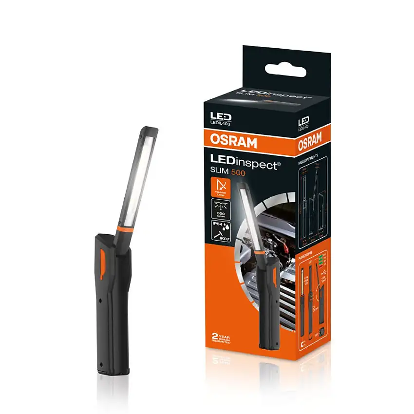 OSRAM LEDINSPECT SLIM500 LAMPE D'INSPECTION AVEC 500 LUMENS