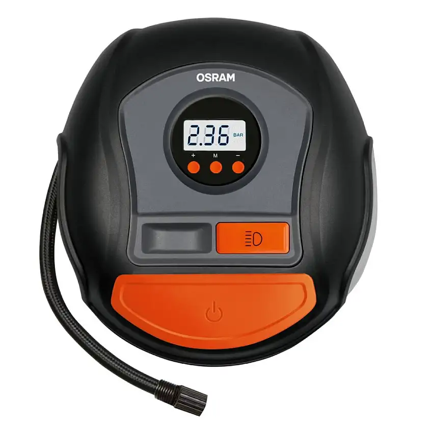 OSRAM TYREINFLATE 450 COMPRESSEUR D'AIR NUMéRIQUE 12V AVEC FONCTION D'ARRêT AUTOMATIQUE