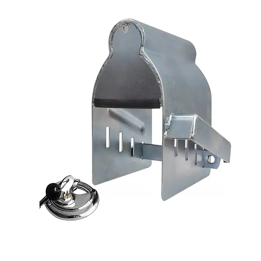 ANTIVOL D’ATTELAGE PROPLUS AVEC CADENAS à DISQUE POUR REMORQUES EN MOUVEMENT