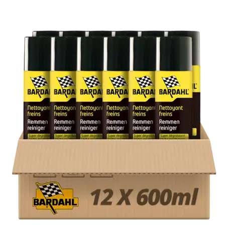 Pack 12 Nettoyants freins Super dégraissant Bardahl