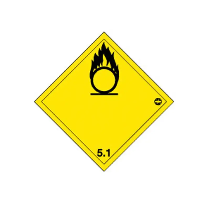 Panneau Comburant - Etiquettes de danger et supports