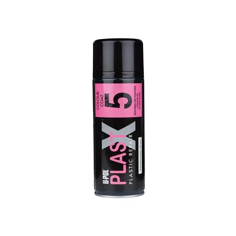 Peinture aérosol 1K pour plastique 400 ml - Noir - UPOL