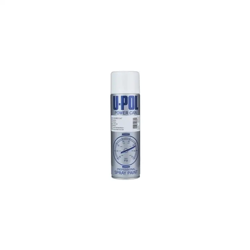 Peinture blanc brillant 1K en bombe 500 ml - UPOL