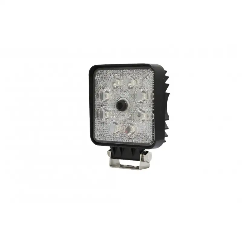 Phare de Travail LED + Caméra 140° - Vision Nocturne et IP69K