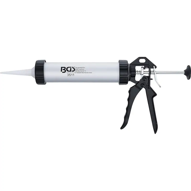 Pistolet de professionnel à cartouche en aluminium pour application de silicone et mastic - 400ML