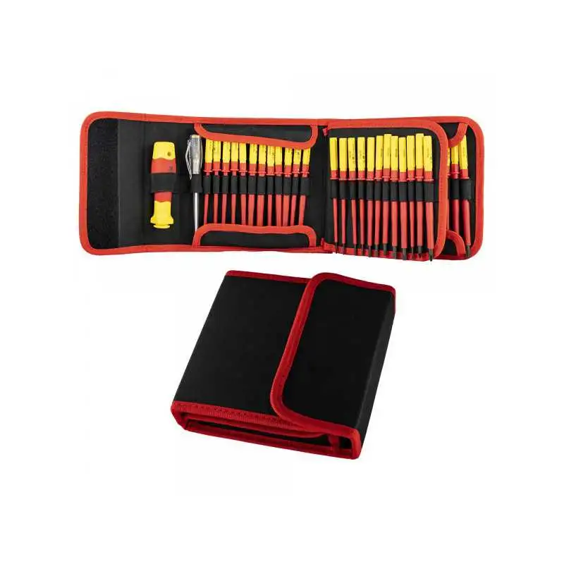 POCHETTE JEU DE 50 TOURNEVIS ISOLÉS