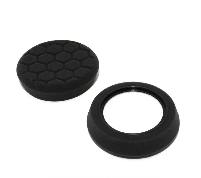 GELSON TAMPON DE POLISSAGE HEXAGON NOIR Ø100MM POUR FINITION DE POLISSAGE DOUCE