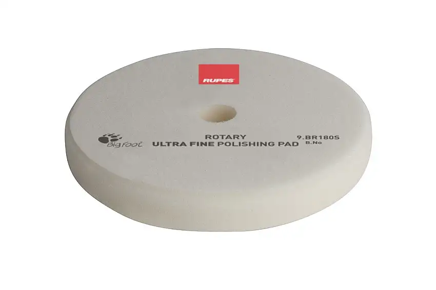 TAMPON DE POLISSAGE ROTATIF RUPES ULTRA DOUX BLANC Ø155-160MM
