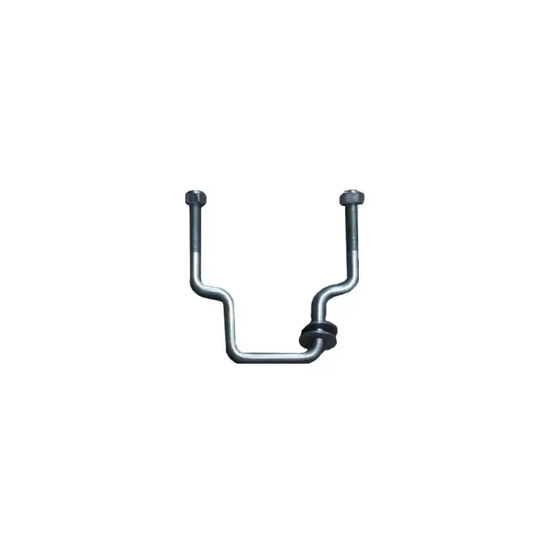 Porte-Roue de Secours Ø 60 mm - 4TR130 pour Remorque - Fixation Solide