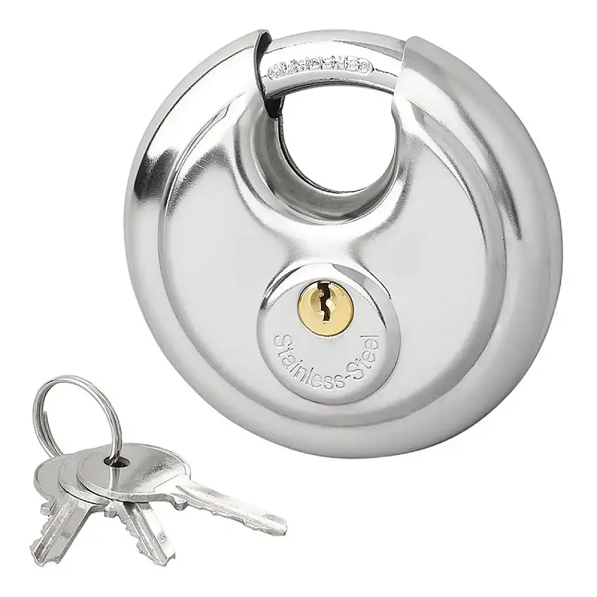 PROPLUS CADENAS DISQUE 90MM ACIER TREMPé AVEC 3 CLéS