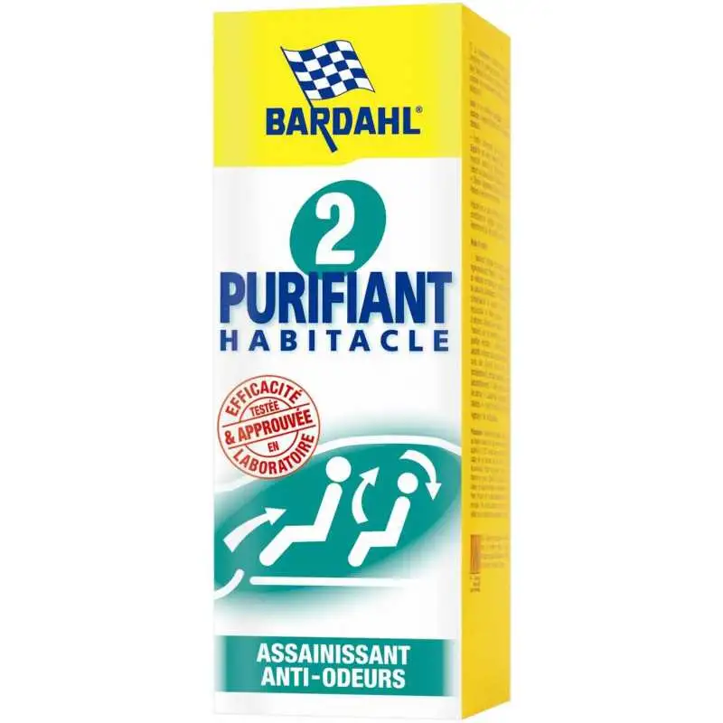 Purifiant habitacle Bardahl 4404 - 125ml