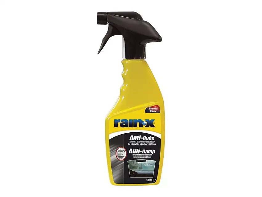 SPRAY ANTI-BUéE RAIN-X 500ML POUR VITRES DE VOITURE CLAIRES