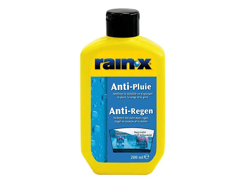 RAIN-X ANTI-PLUIE 200ML POUR UNE MEILLEURE VISIBILITé SOUS LA PLUIE