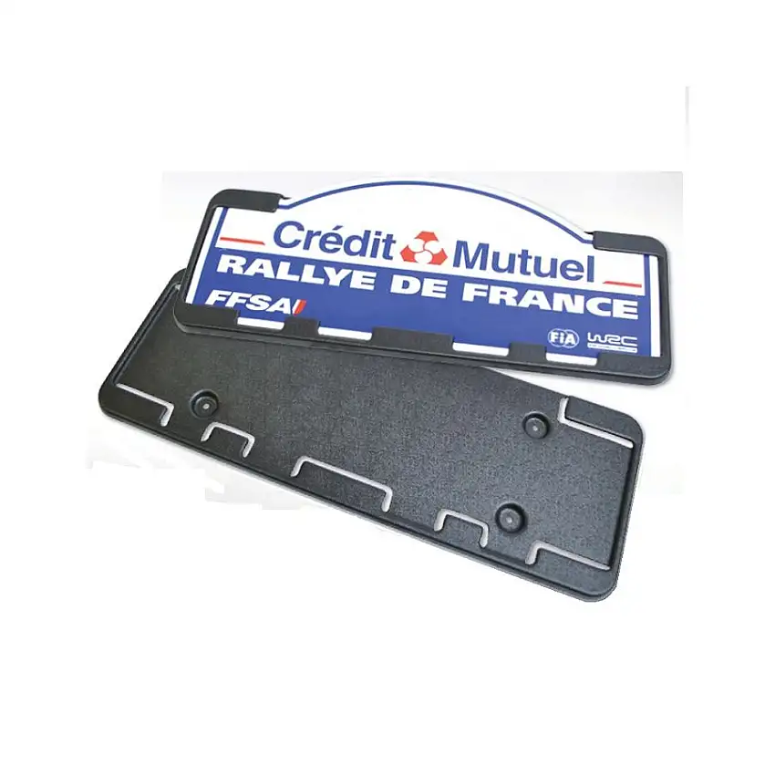 Support de plaque Rallye REDSPEC