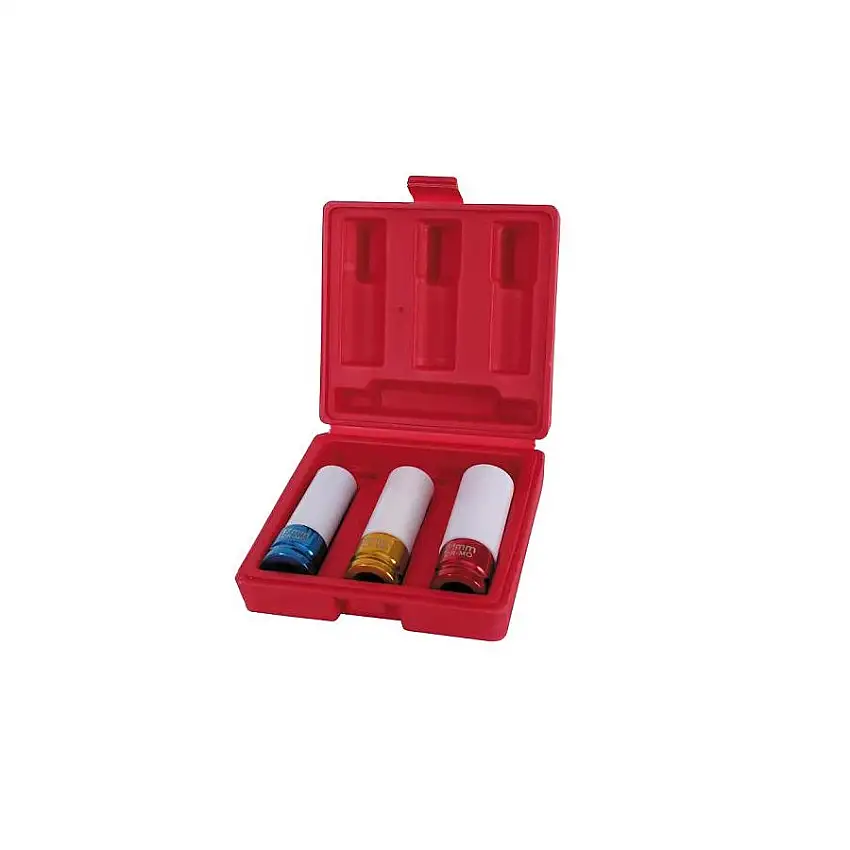Douilles à chocs REDSPEC diamètres 17, 19 et 21 mm