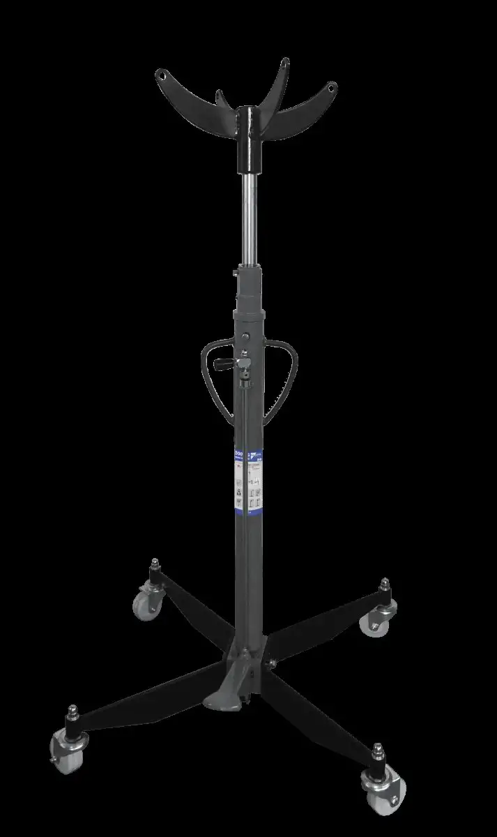 CRIC DE TRANSMISSION REQUAL 500 KG AVEC ROUES EN ACIER ROBUSTES