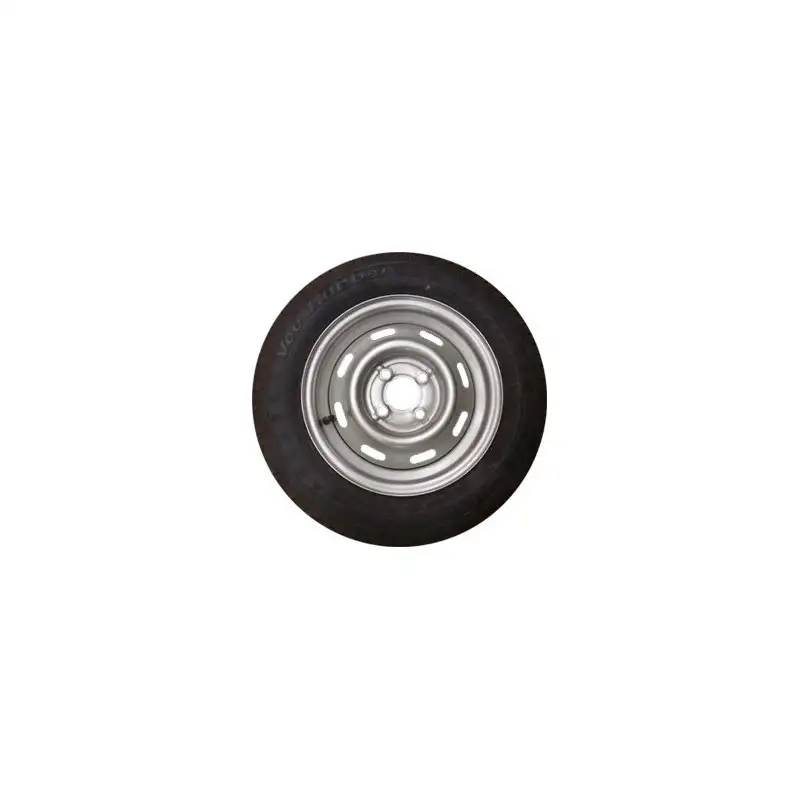 Roue Remorque 145/80x13 - 13 pouces - 4 trous 100 mm - Charge 425 kg