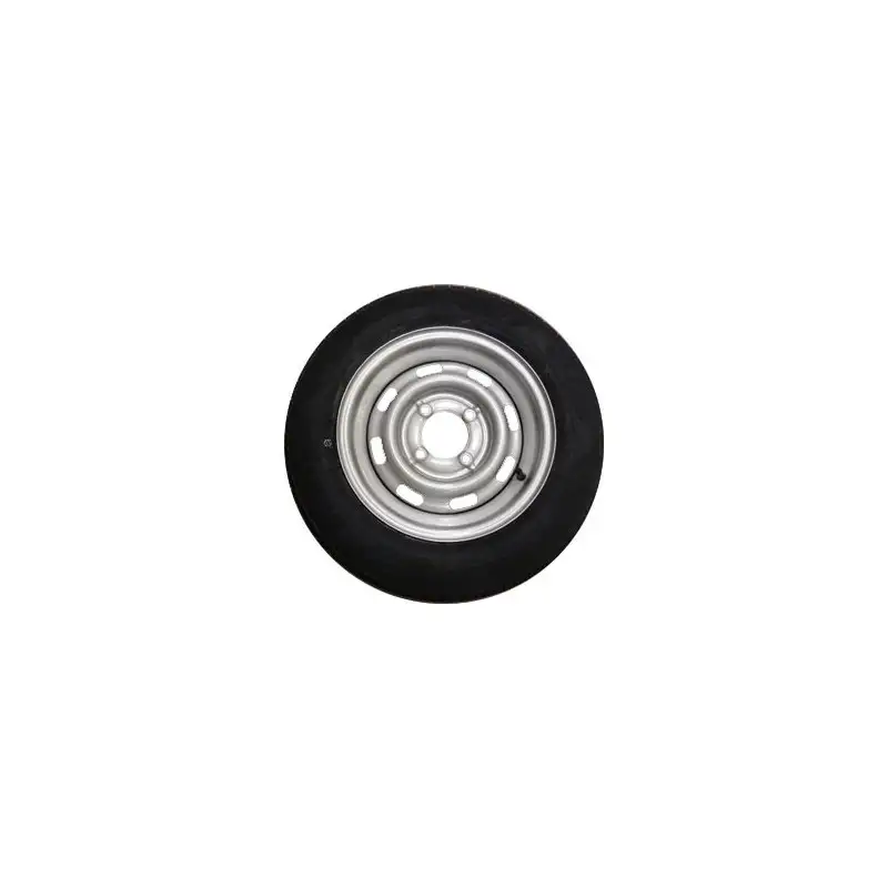 Roue Remorque 145/80x13 - Jante 4 Trous 115 mm - Résistante 425 kg