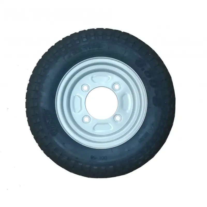 Roue Remorque 350X8 - 4TR115 - Déport 0 - Livrée montée et gonflée