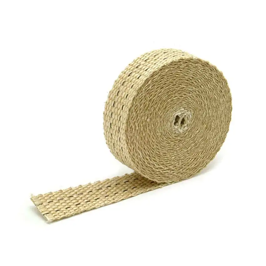 Ruban échappement 4,6M x 3CM Fibre de verre - Beige DEI 10105