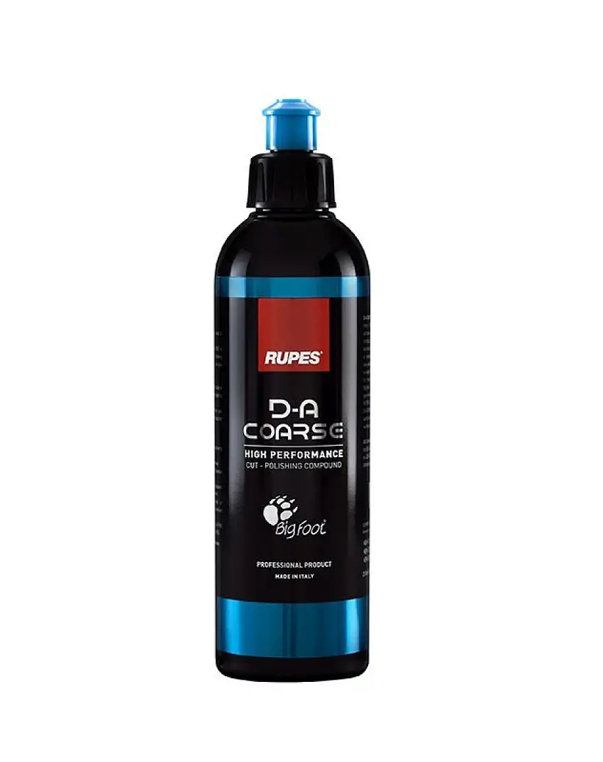RUPES D-A COARSE POLISHING COMPOUND 250ML POUR UNE CORRECTION RAPIDE DE LA PEINTURE
