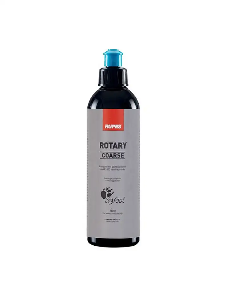 RUPES POLISH COMPOUND COARSE ROTARY 250ML POUR UNE CORRECTION RAPIDE DE LA PEINTURE