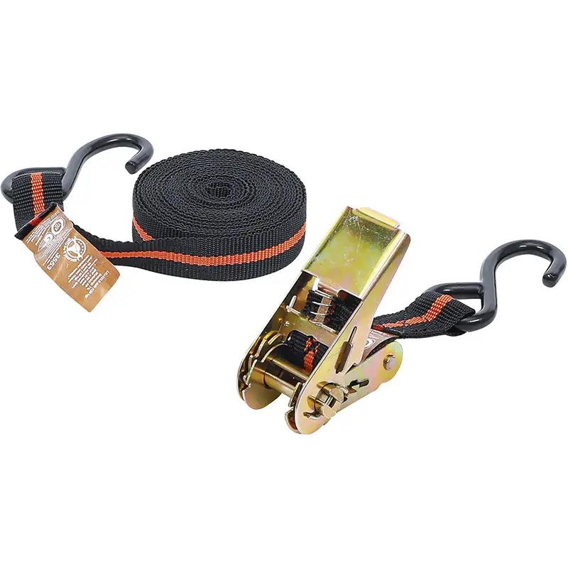 Sangle de traction avec deux crochets robustes - 5m x 24mm - BGS