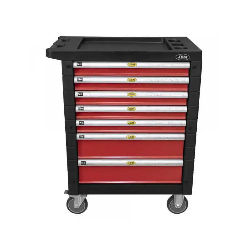 SERVANTE D'OUTILS 7 TIROIRS - ROUGE