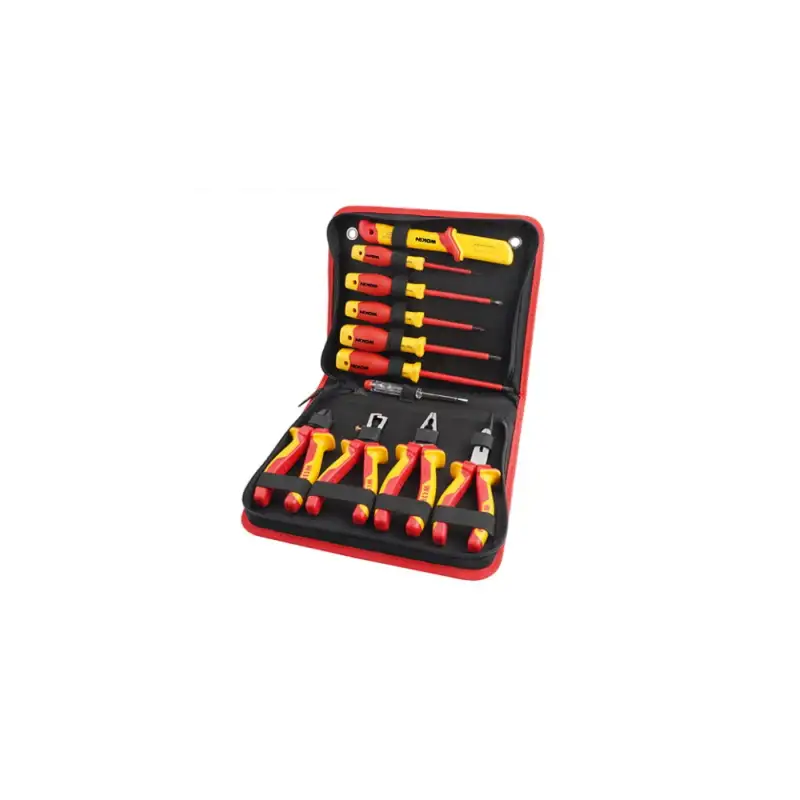 Set d’Outils à Main Isolés 11 Pièces, Certifié VDE/GS