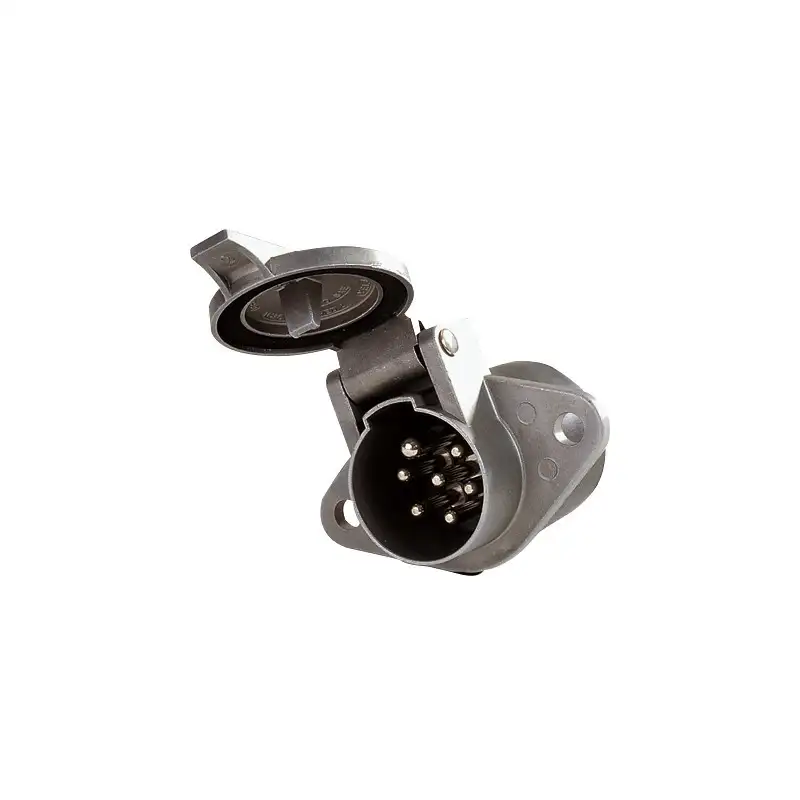 Socle 24V a Vis - Metal - Serie N - Prises poids-lourds