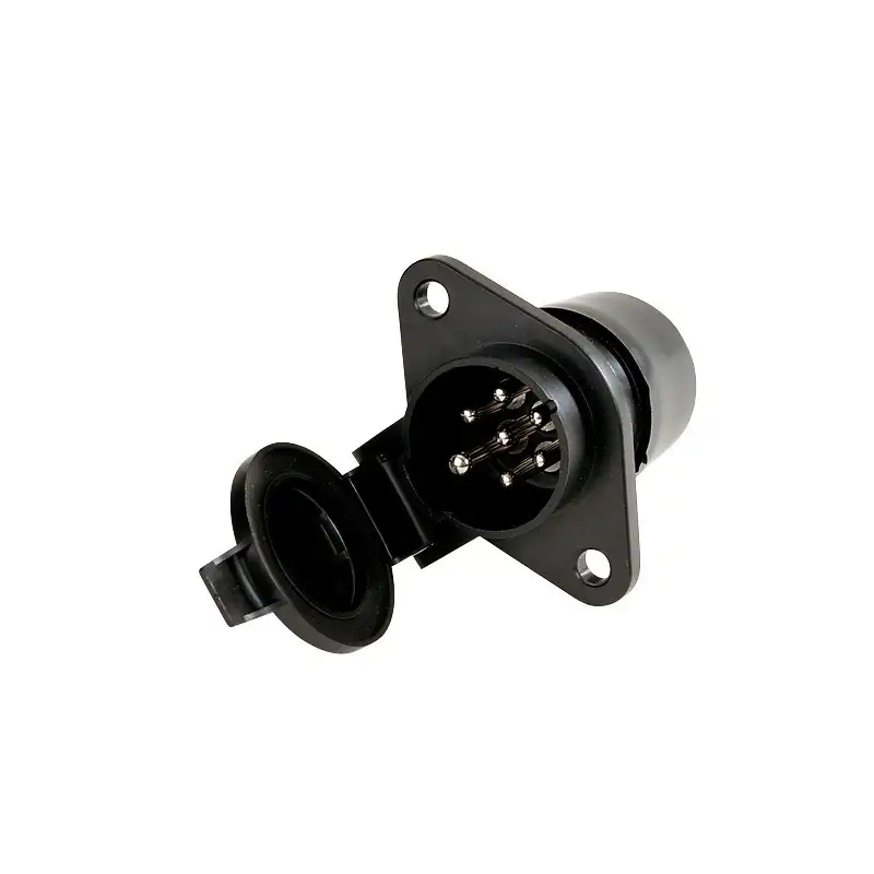 Socle 24V a Vis - Plastique - Serie N - Prises poids-lourds