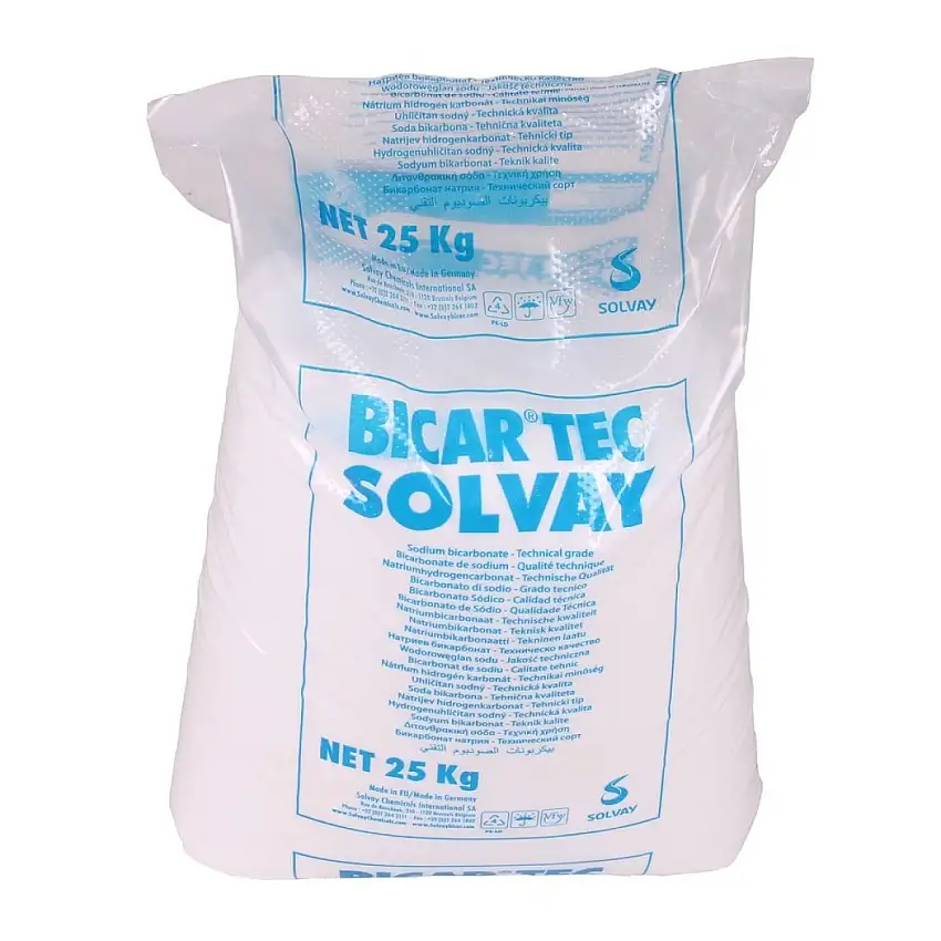 ZIONAIR SABLE DE SABLAGE AU BICARBONATE 0,1-0,3MM 25KG POUR SURFACES DéLICATES