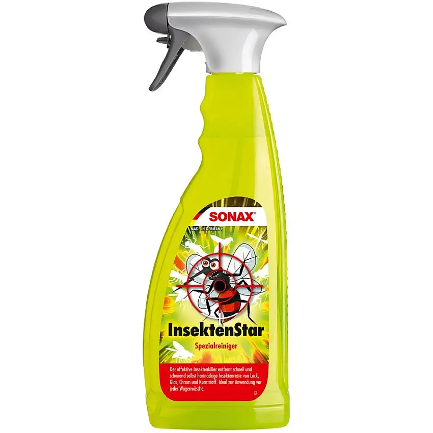 SONAX INSECT STAR 750ML PUISSANT DéTACHANT D’INSECTES