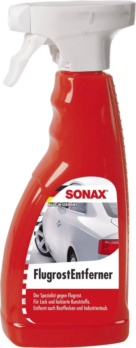 SONAX IRON FALLOUT CLEANER 500ML | DéTACHANT DE ROUILLE VOLANTE POUR VOITURES