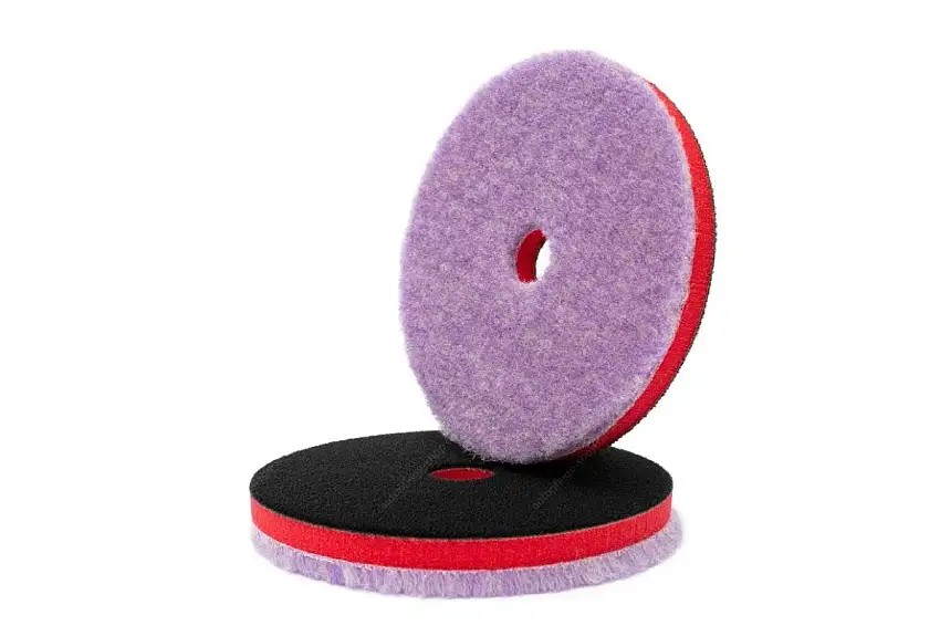 SONAX PROFILINE HYBRID WOOL PAD 143 DA Ø125MM POUR éLIMINATION DES RAYURES PROFONDES
