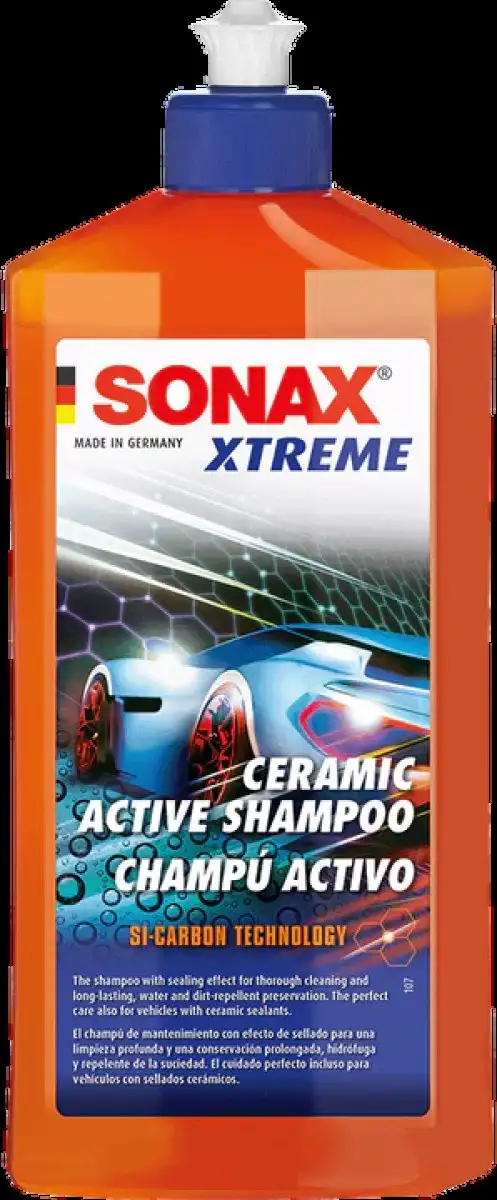 SONAX XTREME CERAMIC ACTIVE SHAMPOO 500ML AVEC PROTECTION LONGUE DURéE