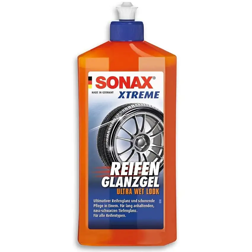 SONAX XTREME GEL BRILLANCE PNEUS 500ML POUR UNE BRILLANCE LONGUE DURéE