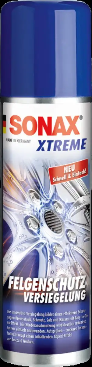 SONAX XTREME SCELLANT POUR JANTES 250ML - PROTECTION DURABLE POUR VOS JANTES