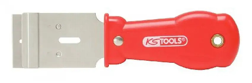 COUTEAU à MASTIC KS-TOOLS 38X160MM AVEC POIGNéE EN PLASTIQUE