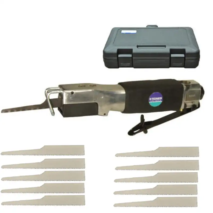 SCIE CARROSSERIE PNEUMATIQUE STEINER HAUTE VITESSE EN COFFRET AVEC ACCESSOIRES